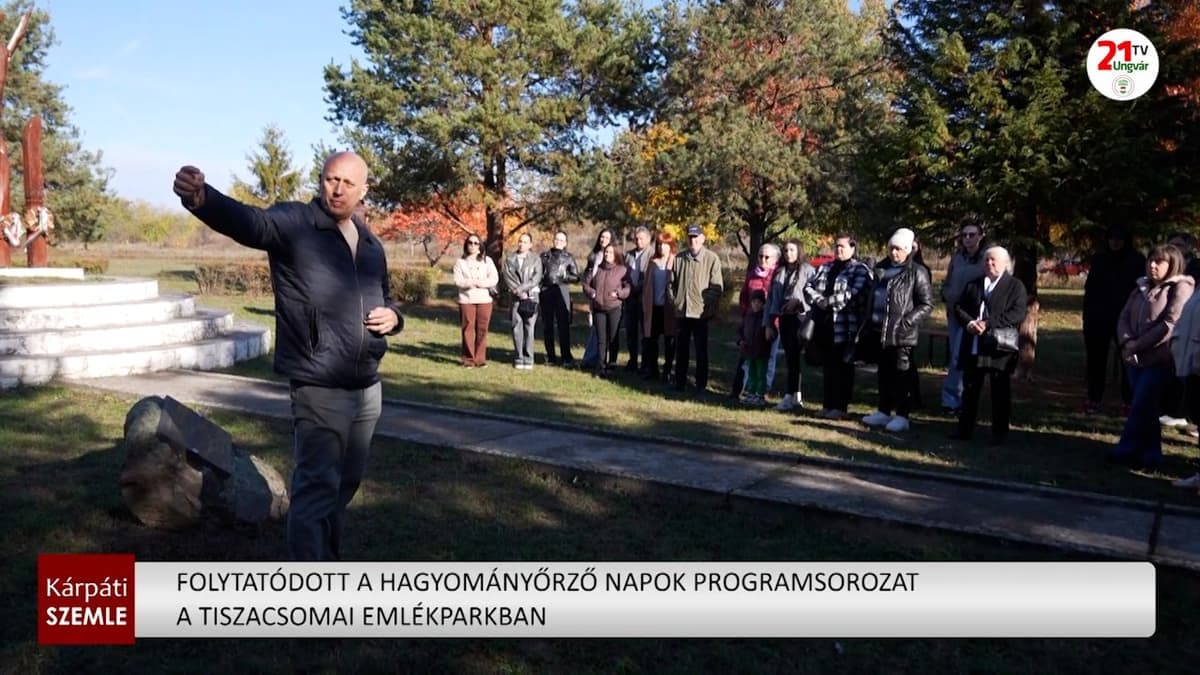 Hagyományőrző Napok: Élmények és múltidézés Tiszacsomán