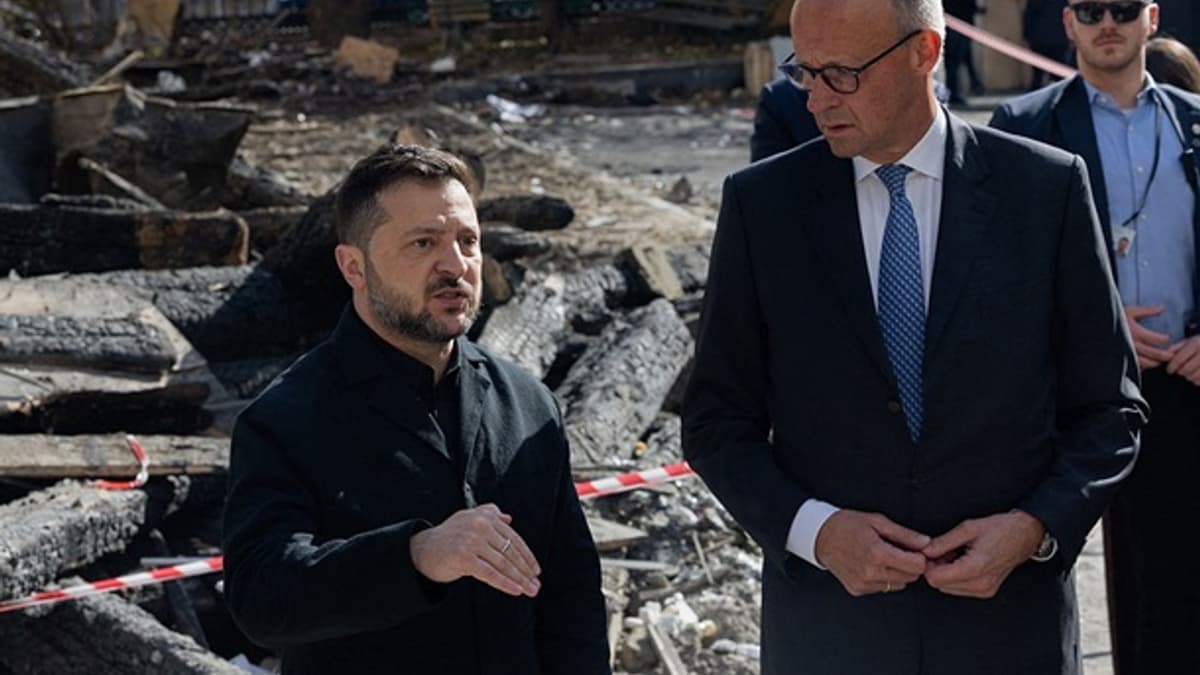 Merz felszólította Putyint a tűzszünet és párbeszéd megkezdésére Kijevben