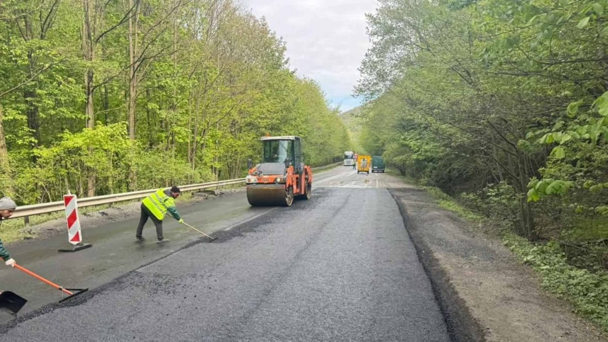 1,8 millió hrivnya eltűnése egy kárpátaljai útfelújítási projekt során