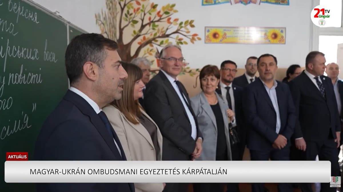 Magyar és ukrán ombudsmanok együtt vizsgálják a kárpátaljai magyar közösség jogait