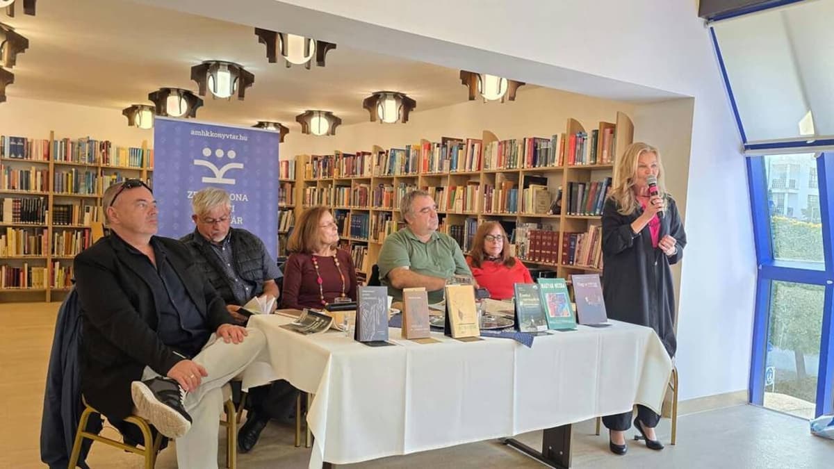 Sárospatak irodalmi központtá vált: A Magyar Múzsa szerzői a Zrínyi Ilona Városi Könyvtárban
