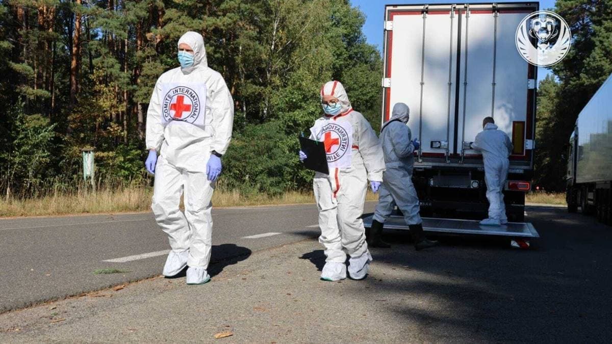 Ukrajnába érkezett 252 elhunyt holttest, megkezdődött az azonosításuk