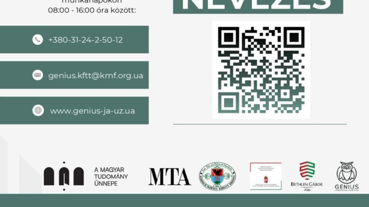 XXIII. Fiatal Kárpátaljai Magyar Kutatók Konferenciája – Nevezési felhívás