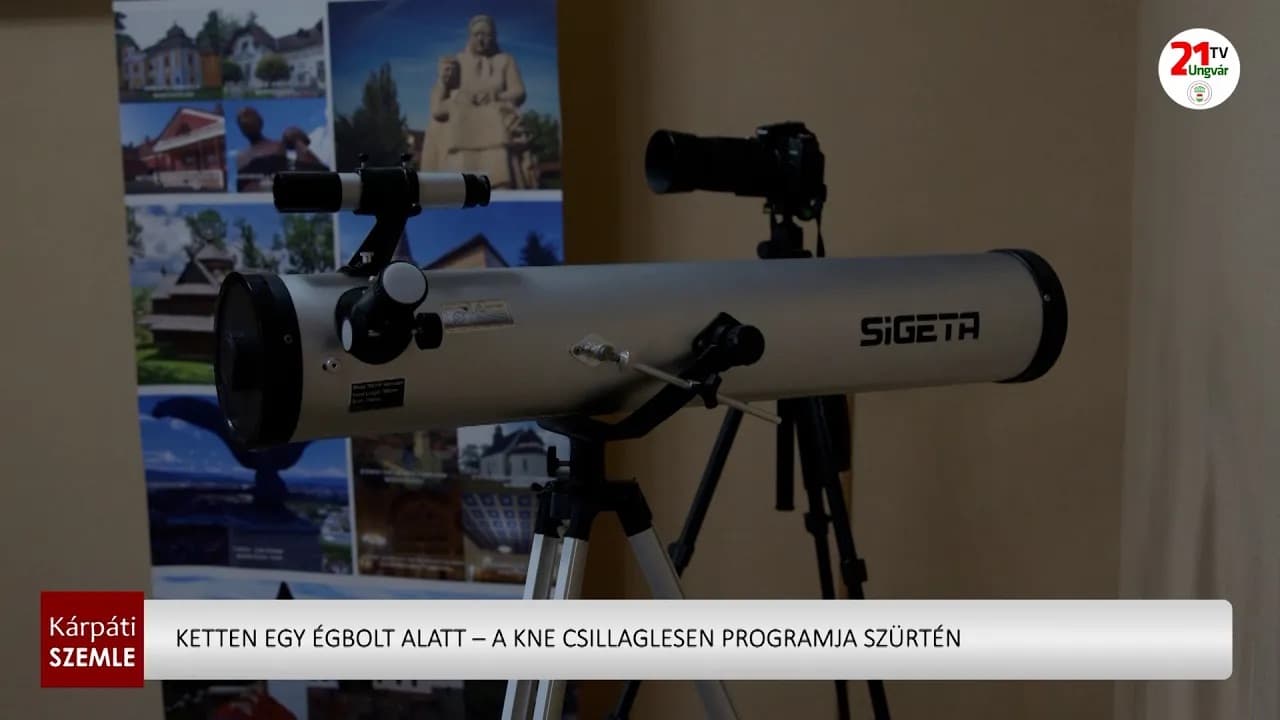 Három égi csoda: napfogyatkozás és meteorraj Szürtén a KNE csillaglesenjén
