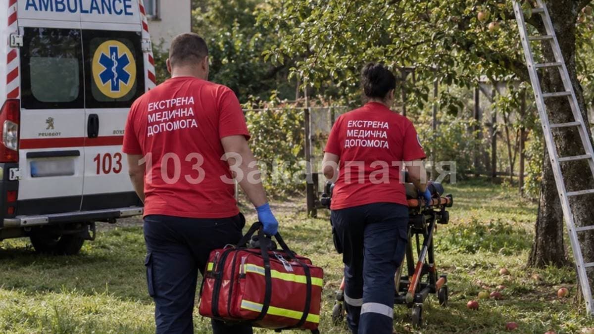 Szolyva környékén súlyos esést szenvedett egy férfi almafáról