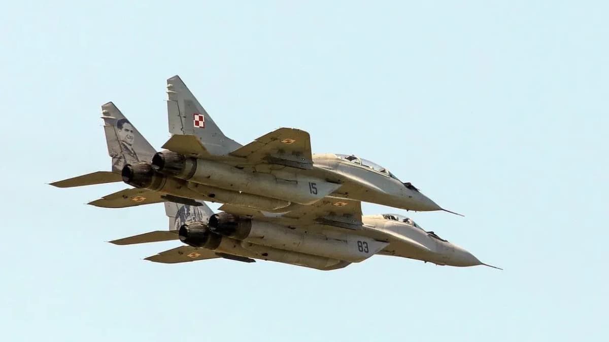 Lengyelország átad két MiG-29-es vadászgépet Ukrajnának