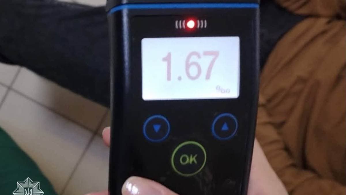 Ungvári Volkswagen-sofőr ittas volánnál, több mint 58 ezer hrivnyás büntetés
