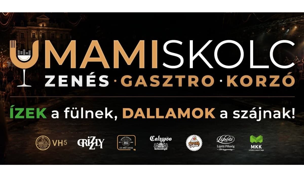 Különleges gasztro-zenei programsorozat indul Miskolcon