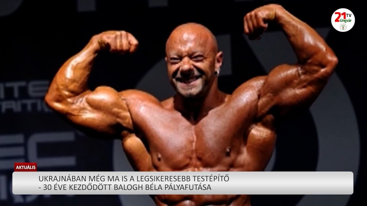Balogh Béla három évtizede tartó útja a testépítés csúcsára