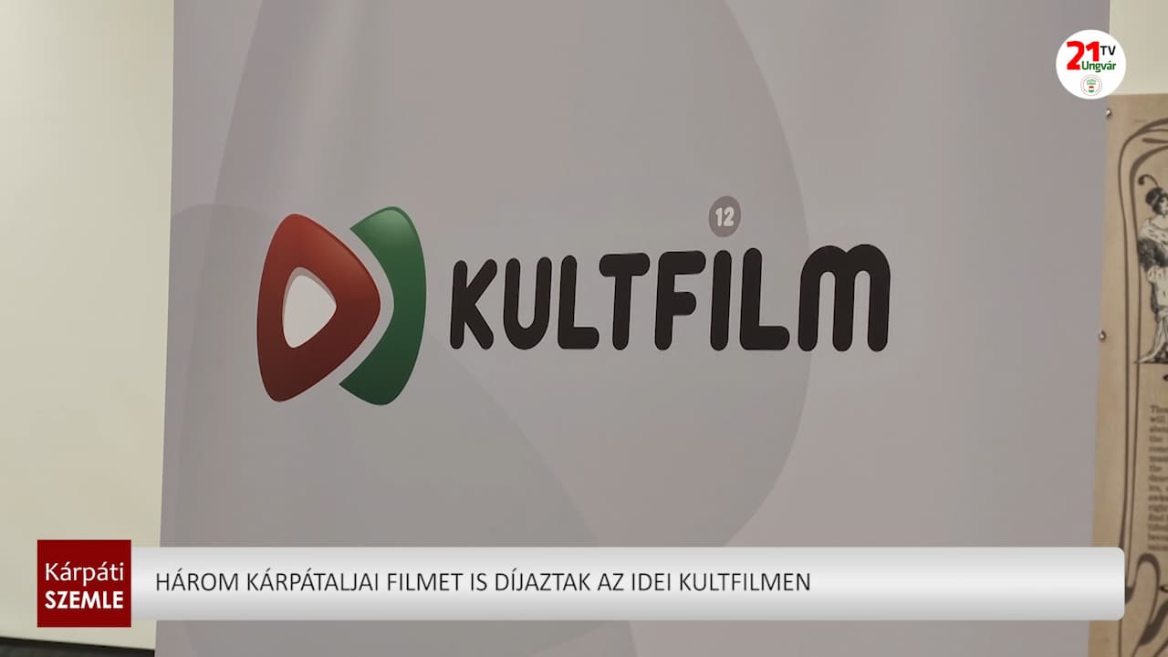 Kárpátaljai filmesek nagy sikerei a 12. Kulturális Filmek fesztiválján