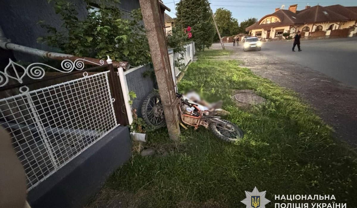Fiatal motoros vesztette életét tragikus balesetben Ungvár közelében
