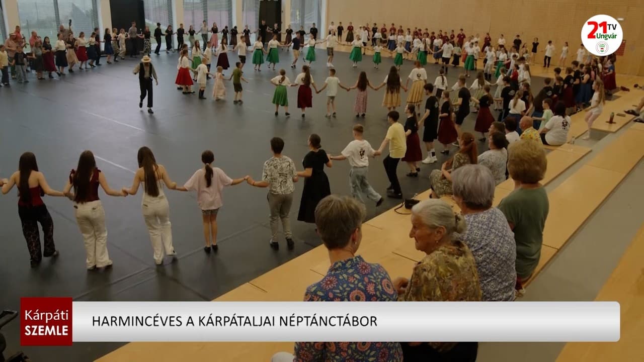 Harminc éve erősíti a kárpátaljai népművészetet a tábor