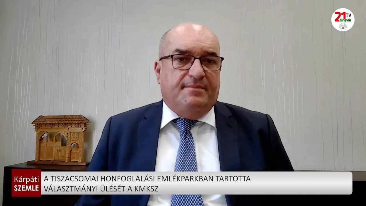 KMKSZ választmányi ülést tartott a tiszacsomai Honfoglalási Emlékparkban