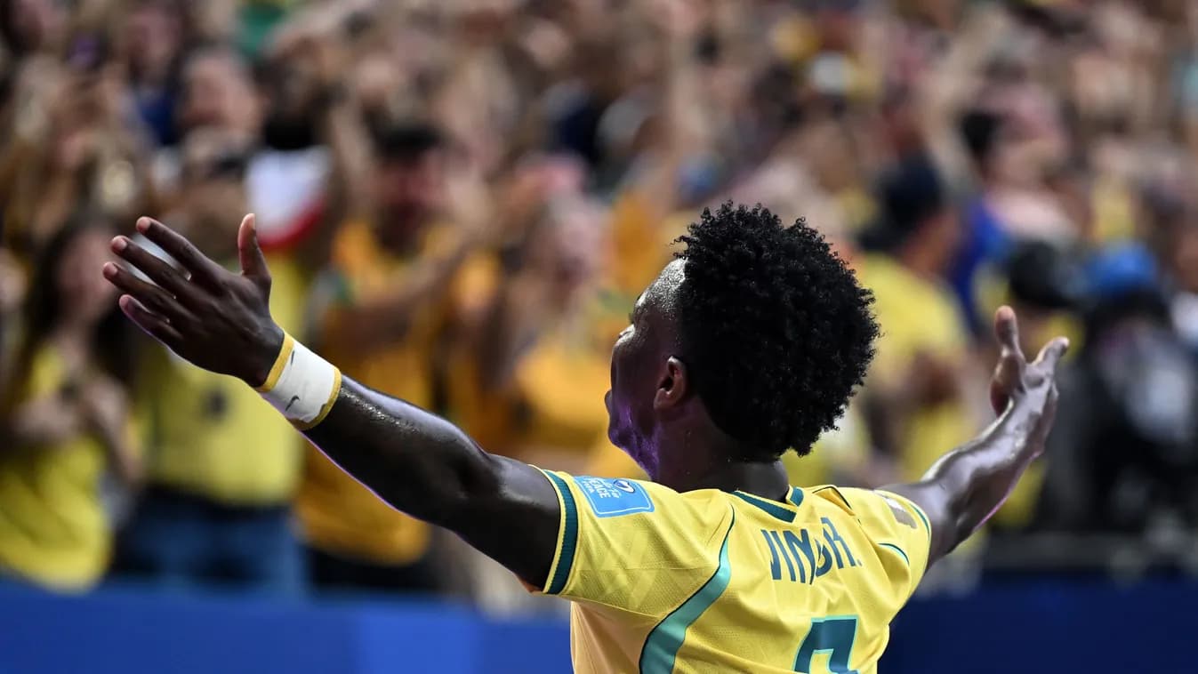 Vinícius Jr. vezérletével Brazília magabiztosan nyerte meg csoportját a vb-n