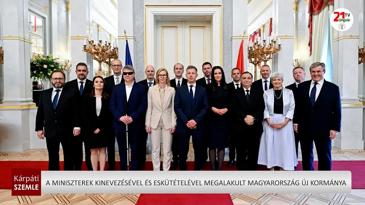 Kárpáti szemle (2026.05.13) Esti hírek (videó)