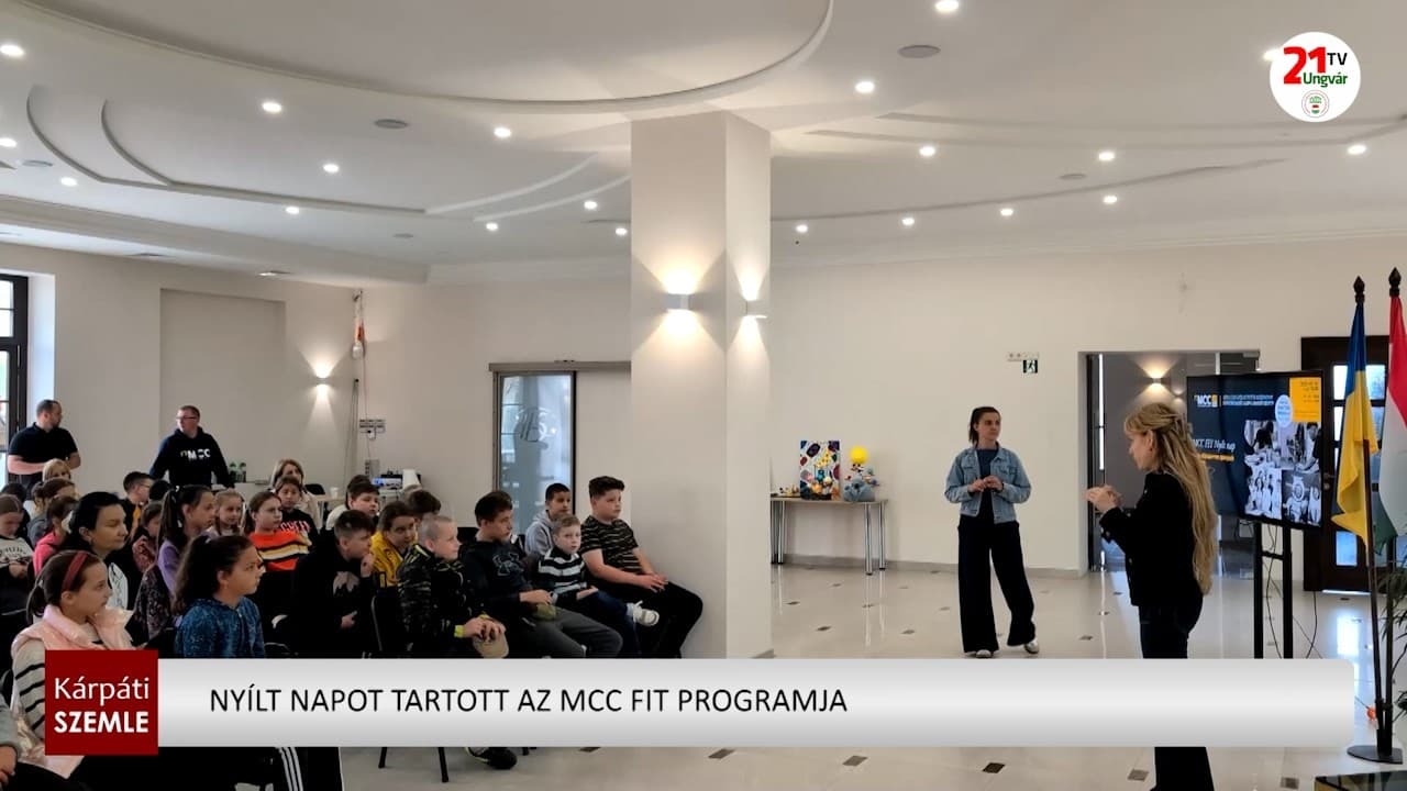 Nyílt napot tartott az MCC FIT programja (videó)