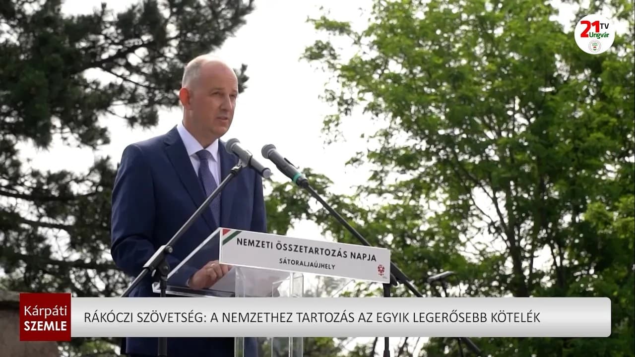 Rákóczi Szövetség: a nemzethez tartozás az egyik legerősebb kötelék (videó)