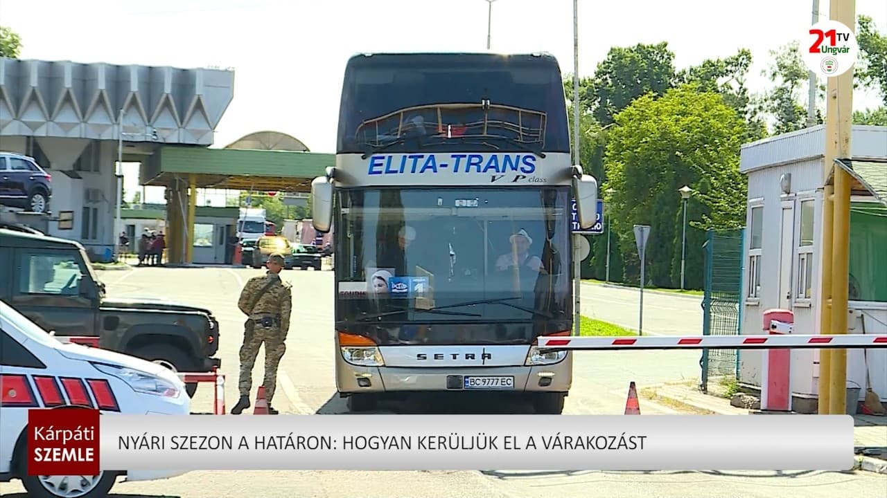 Nyári szezon a határon: hogyan kerüljük el a várakozást (videó)