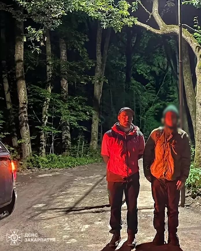 A rahói hegyimentők megtalálták az eltévedt turistát a Hoverla lábánál