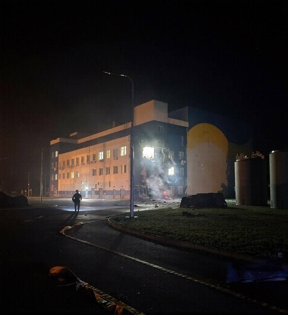 Orosz drón csapódott be a Csernobil közelében lévő nukleáris hulladéktároló területén