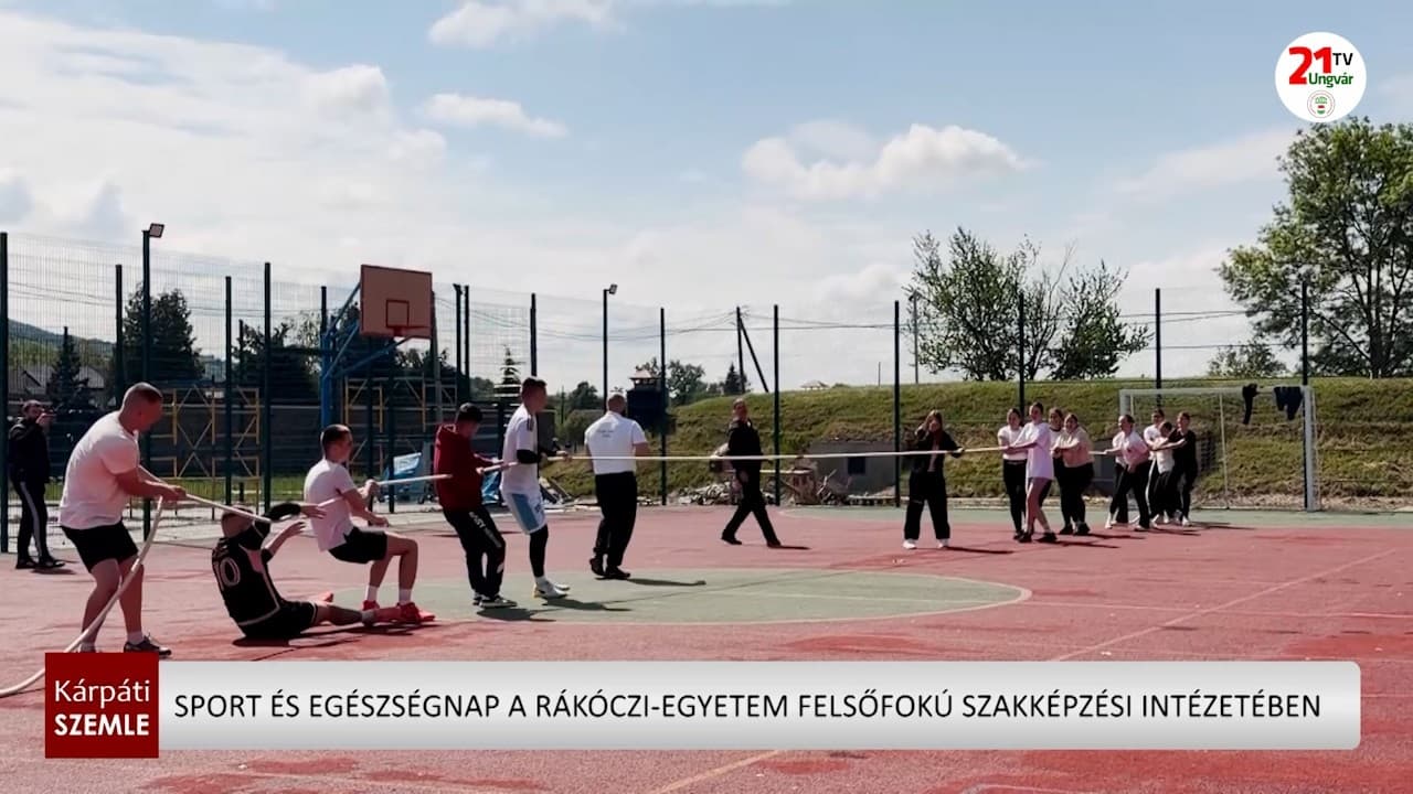 Sport és egészségnap a Rákóczi egyetem felsőfokú szakképzési intézetében (videó)
