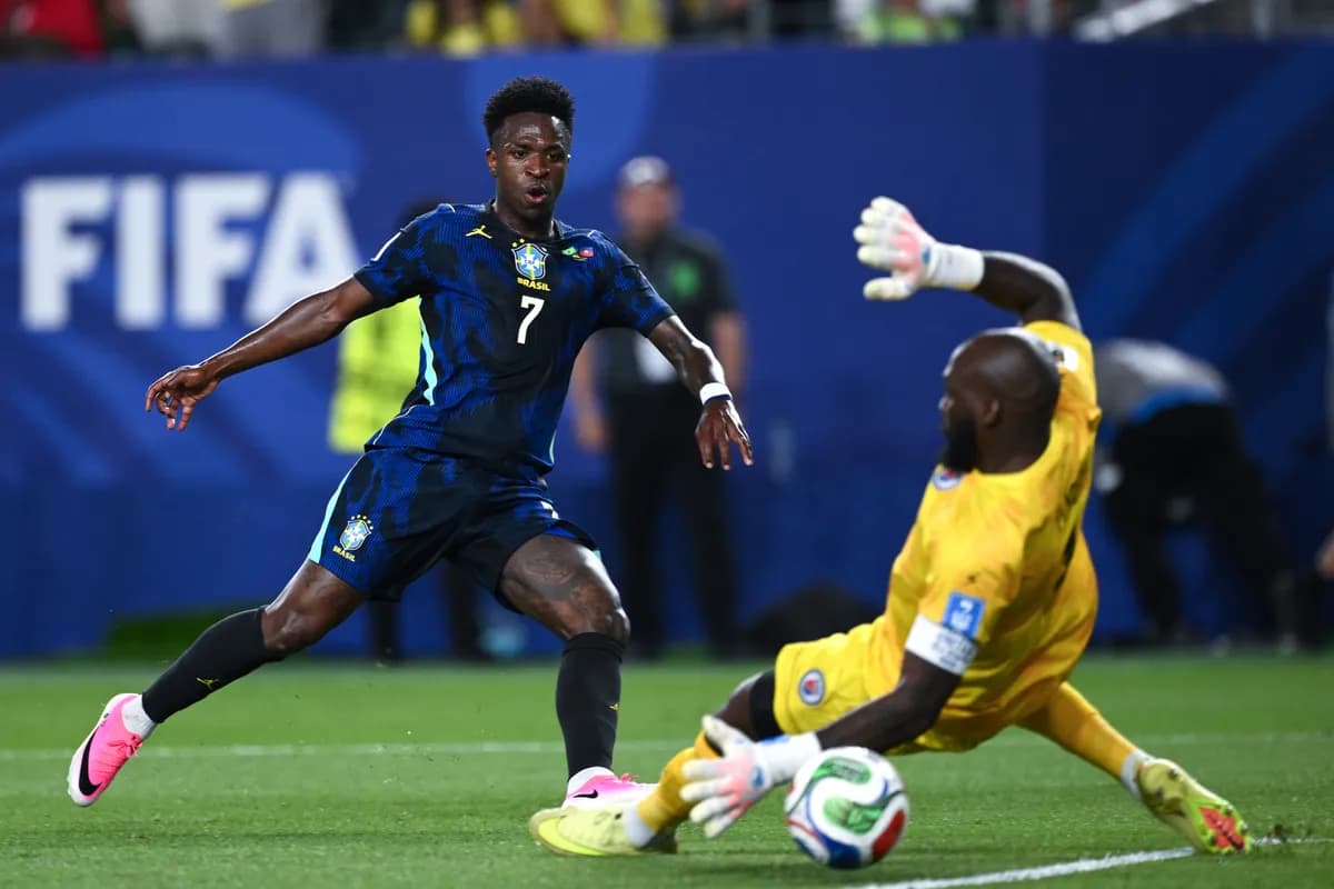 Vinícius Júnior ikerkölcsön gólpasszal és góllal vezette Brazíliát Haitivel szemben