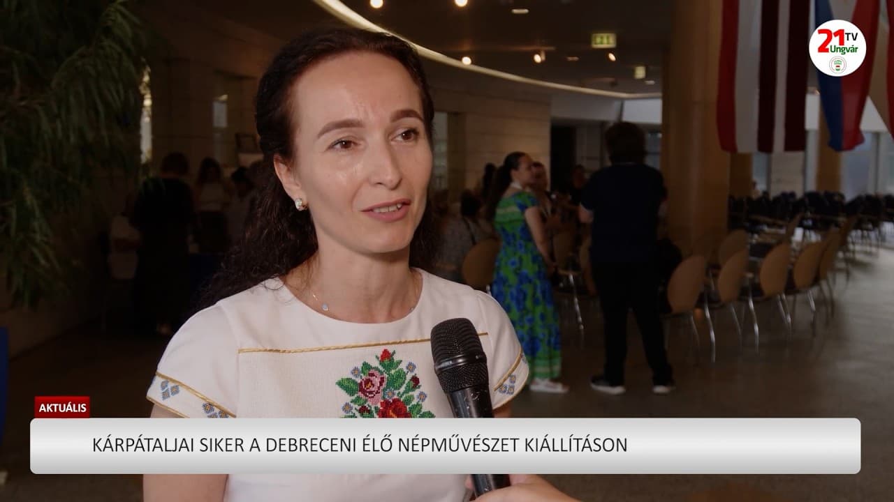 Kárpátaljai művészek sikere a debreceni népművészeti seregszemlén