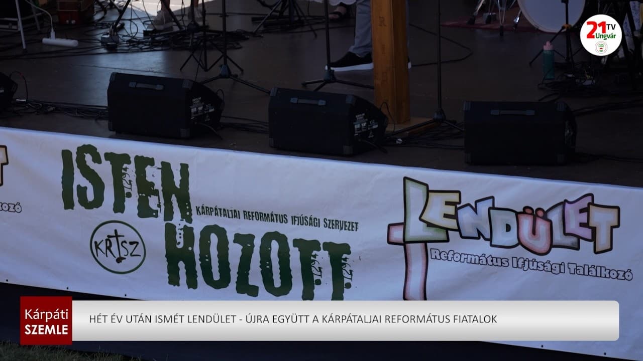 Hét év után újra életre kel a LENDÜLET a kárpátaljai református fiatalok között