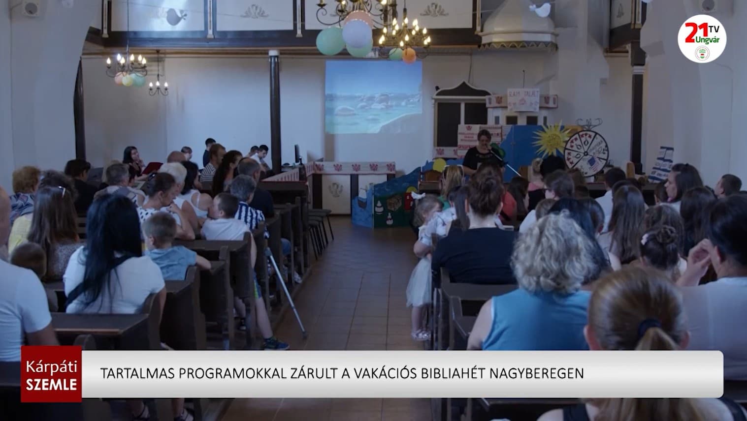 Nagyberegen vidám záróünnepséggel búcsúztatták a vakációs bibliahetet