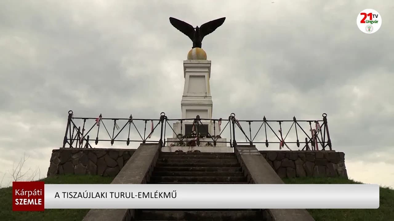 A Tiszaújlaki turul emlékmű: a szabadság szimbóluma Kárpátalján