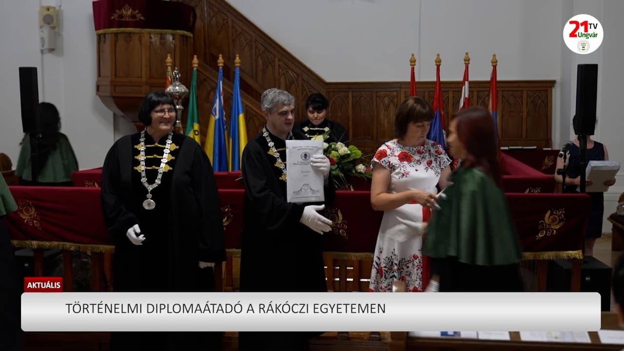 Történelmi mérföldkő a Rákóczi Egyetem végzőseinek: első egyetemi diplomák átadása