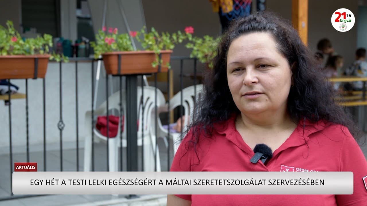 Harminc éve a gyermekek szolgálatában: nyári tábor a Máltai Szeretetszolgálattal
