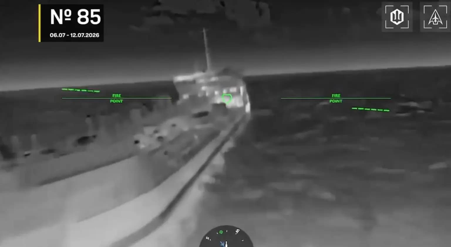 Ukrajna közel száz orosz árnyékflotta-hajót semmisített meg egy hét alatt