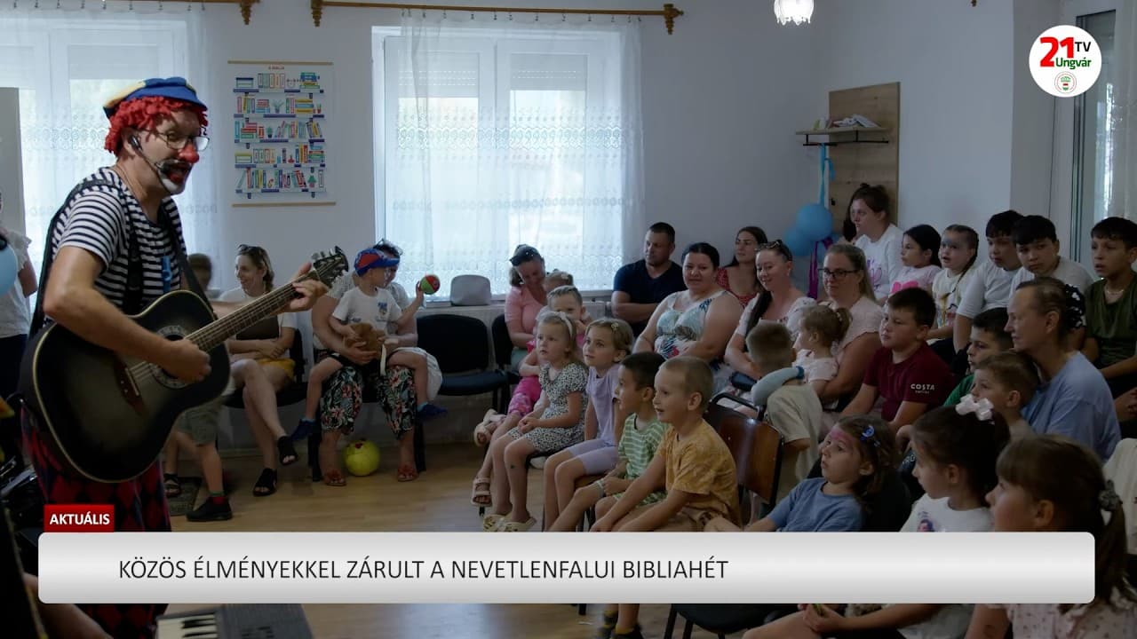 Ötödik alkalommal rendezték meg a nevetlenfalui bibliahetet családi délutánnal