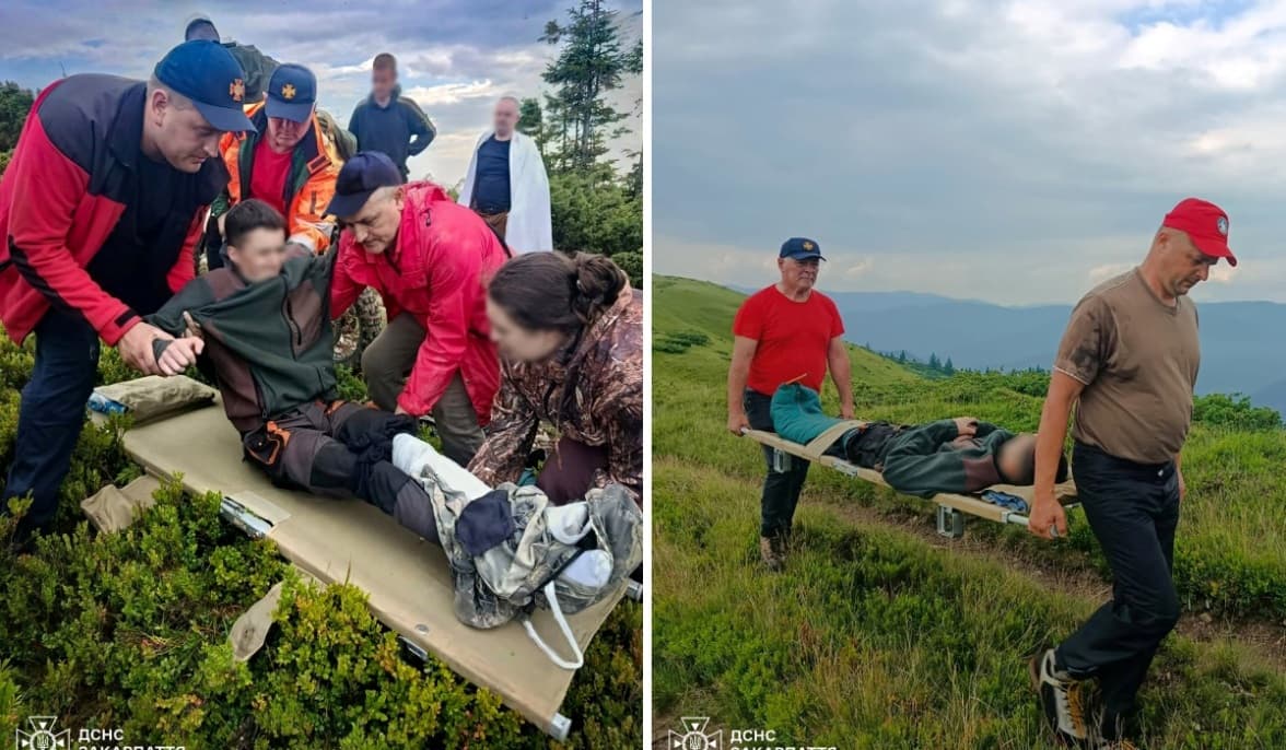 Bogyós gyümölcsszedés közben sérült meg egy fiatal a Tempa-hegyen