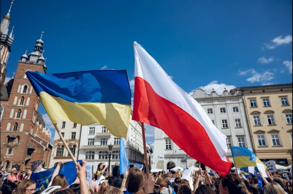 Sopotban először tiltakoztak az ukránellenes gyűlölet ellen Lengyelországban