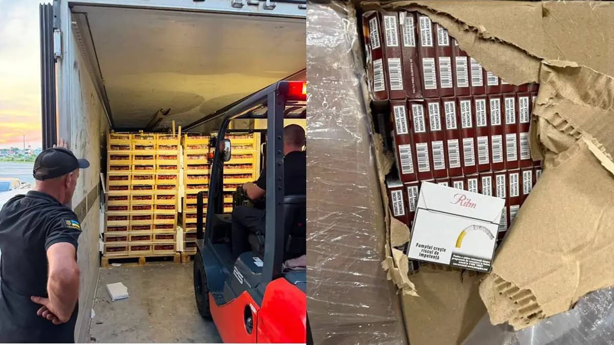 19 millió hrivnya értékű cigarettacsempészetet buktattak le a mamaliga határátkelőn