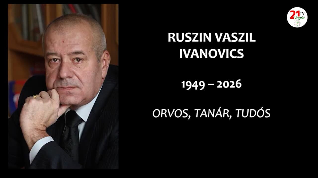Emlékezés Ruszin Vaszil Ivanovics professzorra, Kárpátalja kiemelkedő sebészére