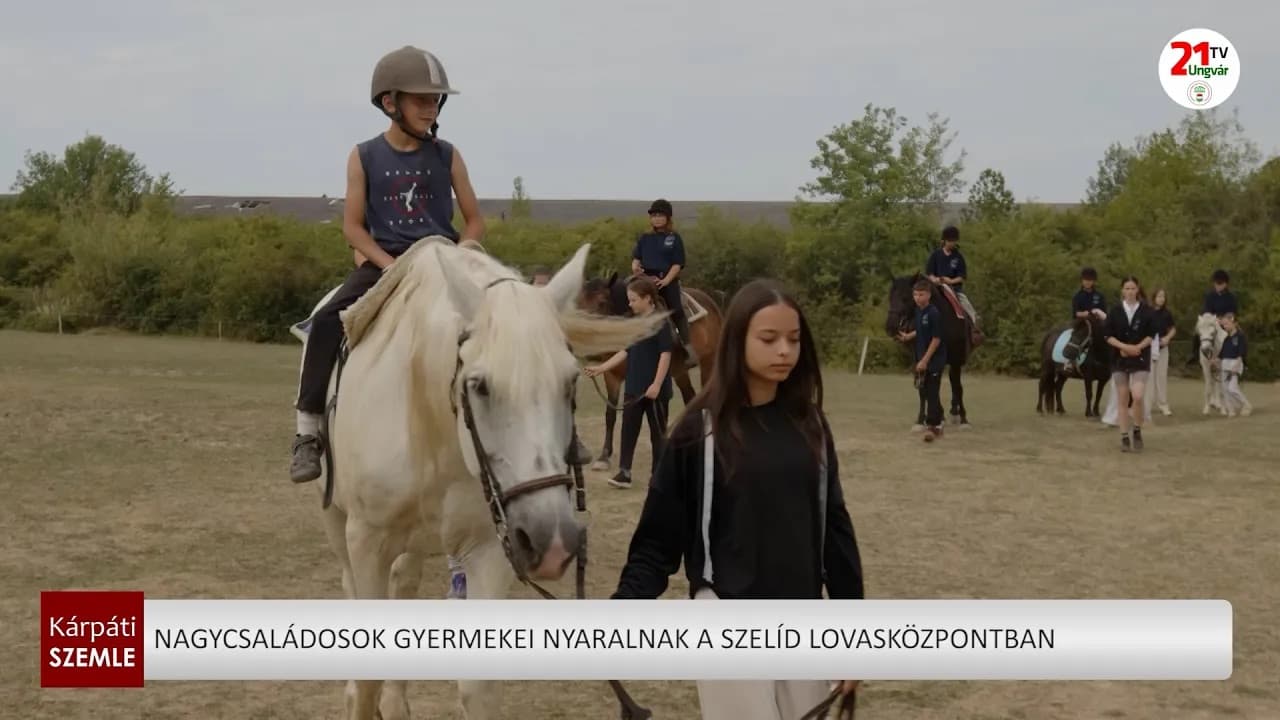 Lovas élmények nagycsaládos gyerekeknek a Szelíd Lovasközpontban