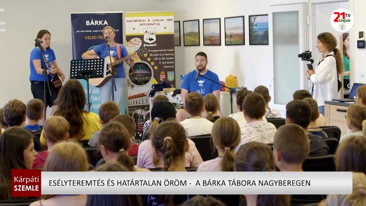 Bárka tábor: új remény és vidámság a kárpátaljai gyermekeknek