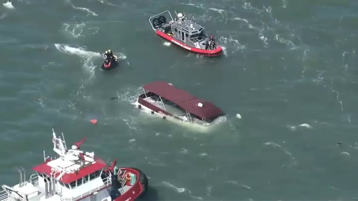 Mentőakció indult a San Franciscó-i öbölben egy felborult kirándulóhajó miatt