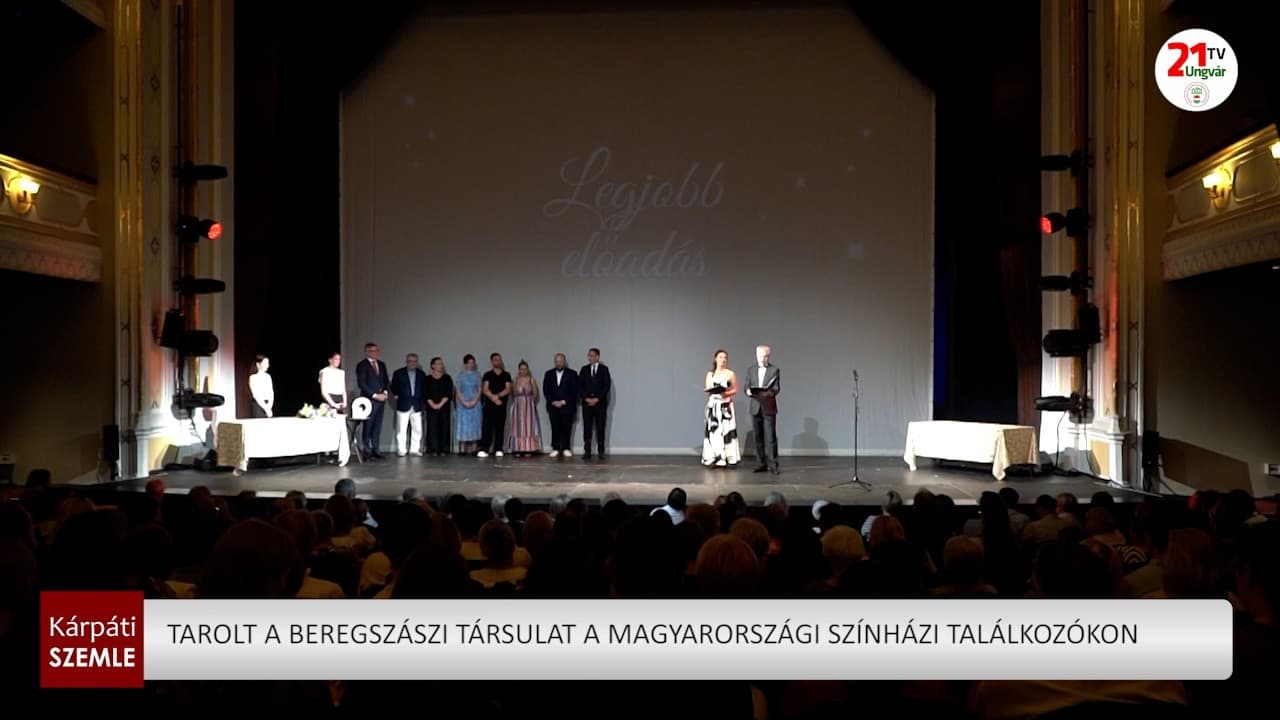 Nagy sikert aratott a beregszászi társulat a magyarországi színházi seregszemléken