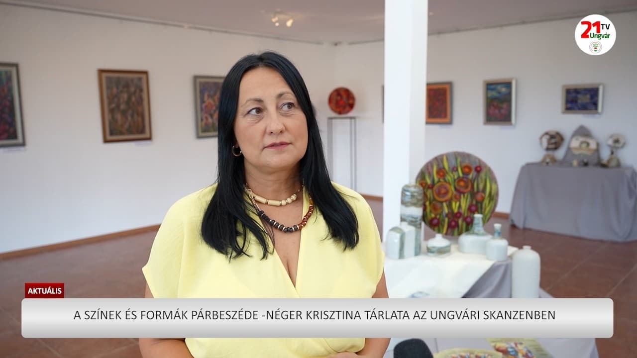 Néger Krisztina szín- és formavilága az ungvári skanzen új kiállításában