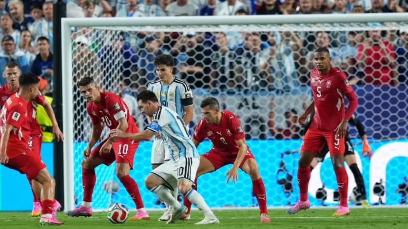 Messi vezérletével hosszabbításban győzött Argentína a svájciak ellen a vb-negyeddöntőben