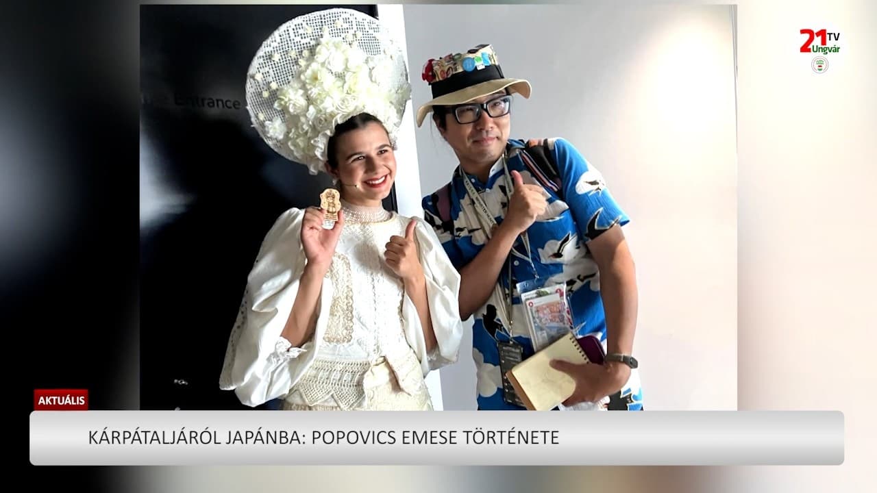 Popovics Emese és a japán kimojó: Kárpátaljáról Osaka színpadára