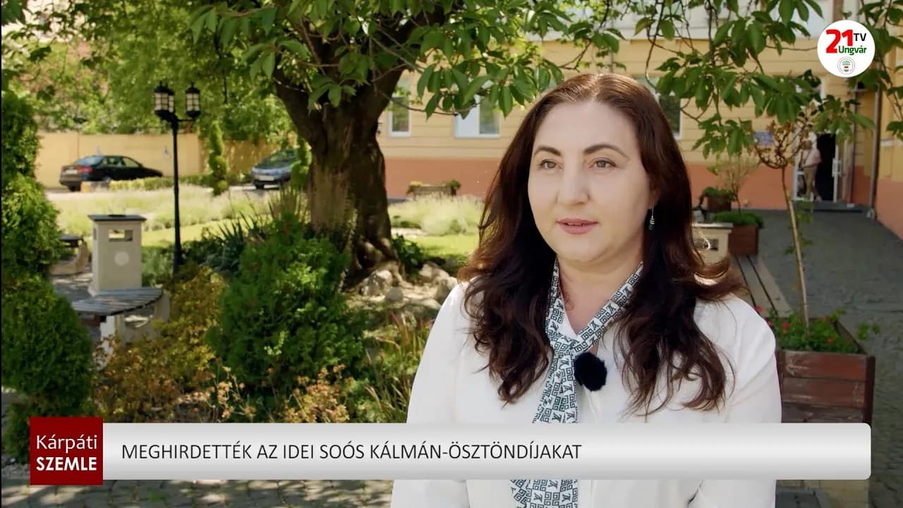 Újra elindult a Soós Kálmán-ösztöndíjprogram Kárpátalján