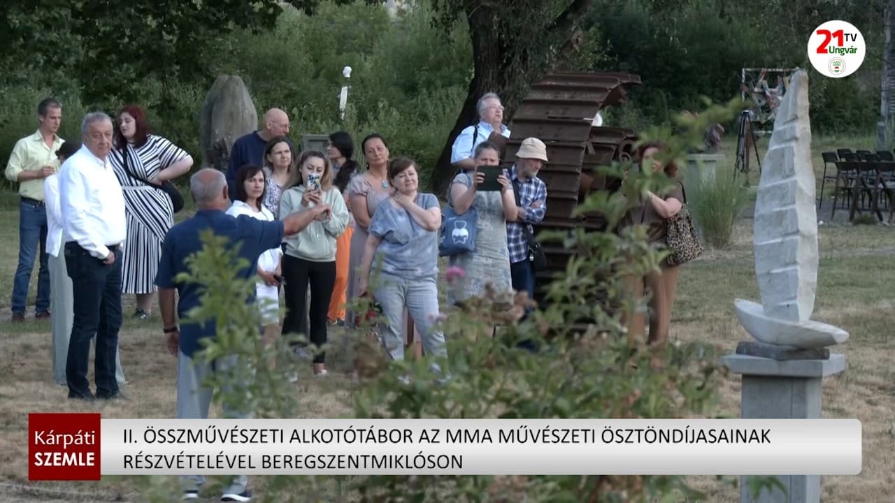 Második összművészeti alkotótábor Beregszentmiklóson az MMA ösztöndíjasainak