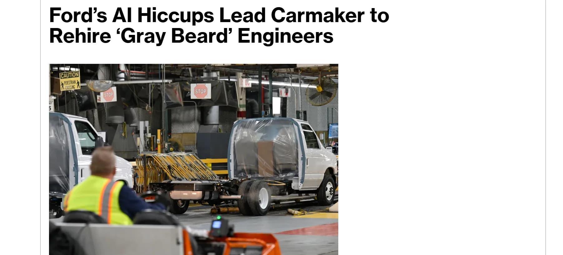 Ford visszahívja a mérnököket: nem vált be a mesterséges intelligencia teljes automatizálása