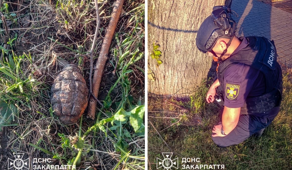 Munkácson 80 éves második világháborús kézigránátot fedeztek fel