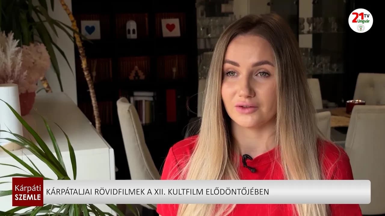 Kárpátaljai rövidfilmek esélyben a XXII. Kultfilm Fesztivál döntőjébe kerülésre